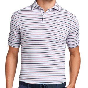 Peter Millar Crown Crafted Miles Striped stretch performance Polo XL (2003)